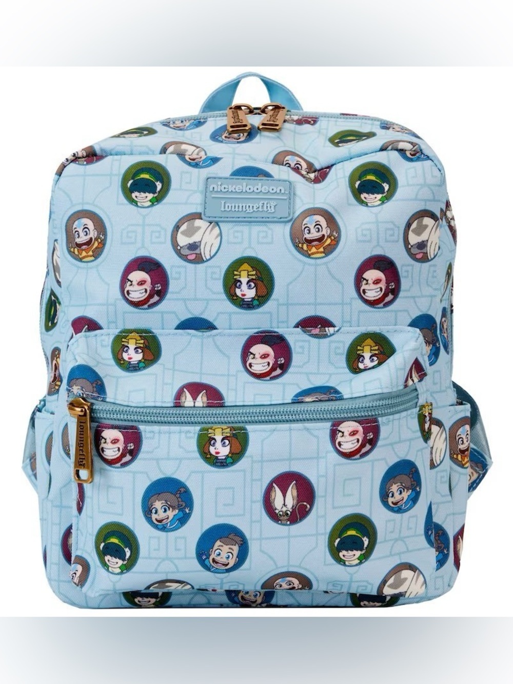Loungefly Nickelodeon Avatar Light Blue Mini Backpack